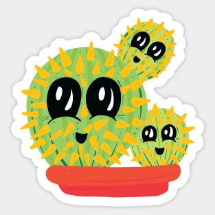 Friendly Cactus! Sticker